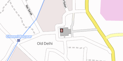 Jama Masjid  Stadtplan