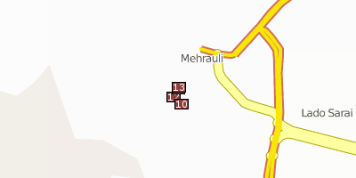 Quwwat-ul-Islam-Moschee Stadtplan